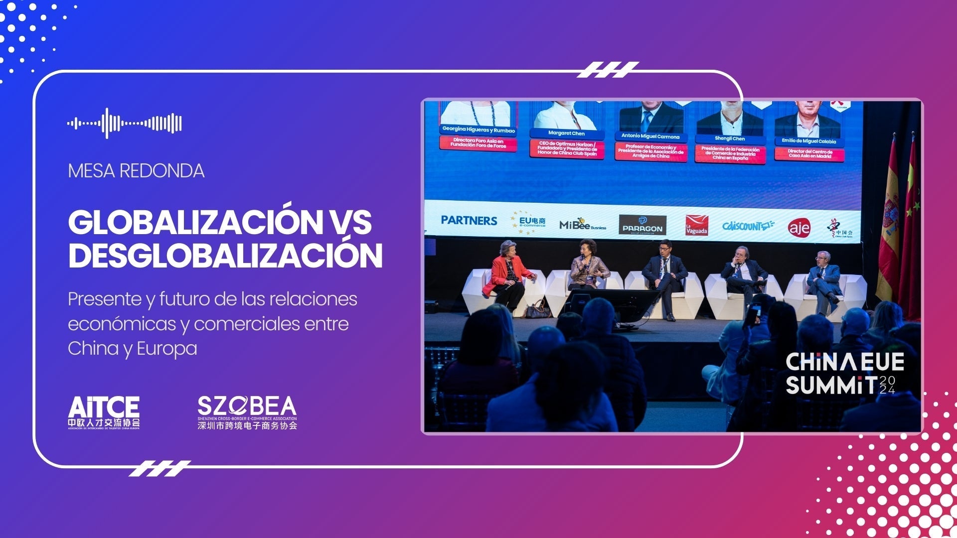 Mesa redonda sobre el impacto de la desglobalización en la globalización economía. 2024 China-EU Ecommerce Summit
