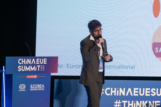 Davide Buono en el 2023 China-EU Ecommerce Summit